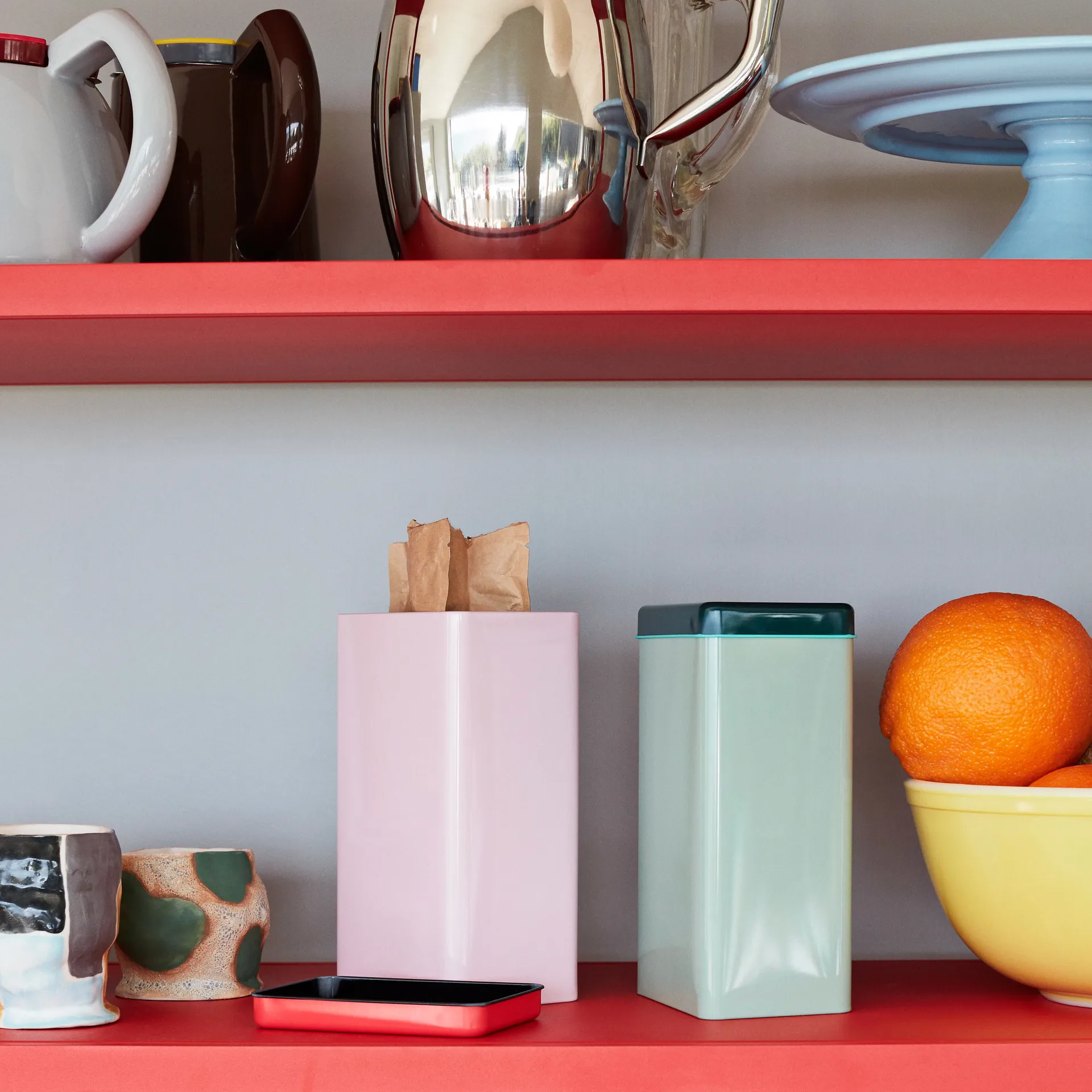 Tin by Sowden opbergblik, Roze HAY