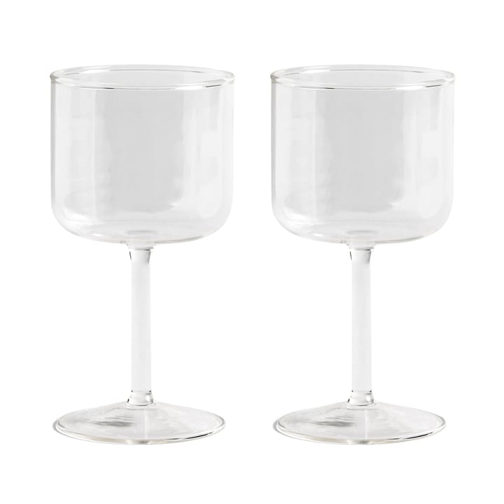 Tint wijnglas 25 cl 2-pack - Transparant - HAY