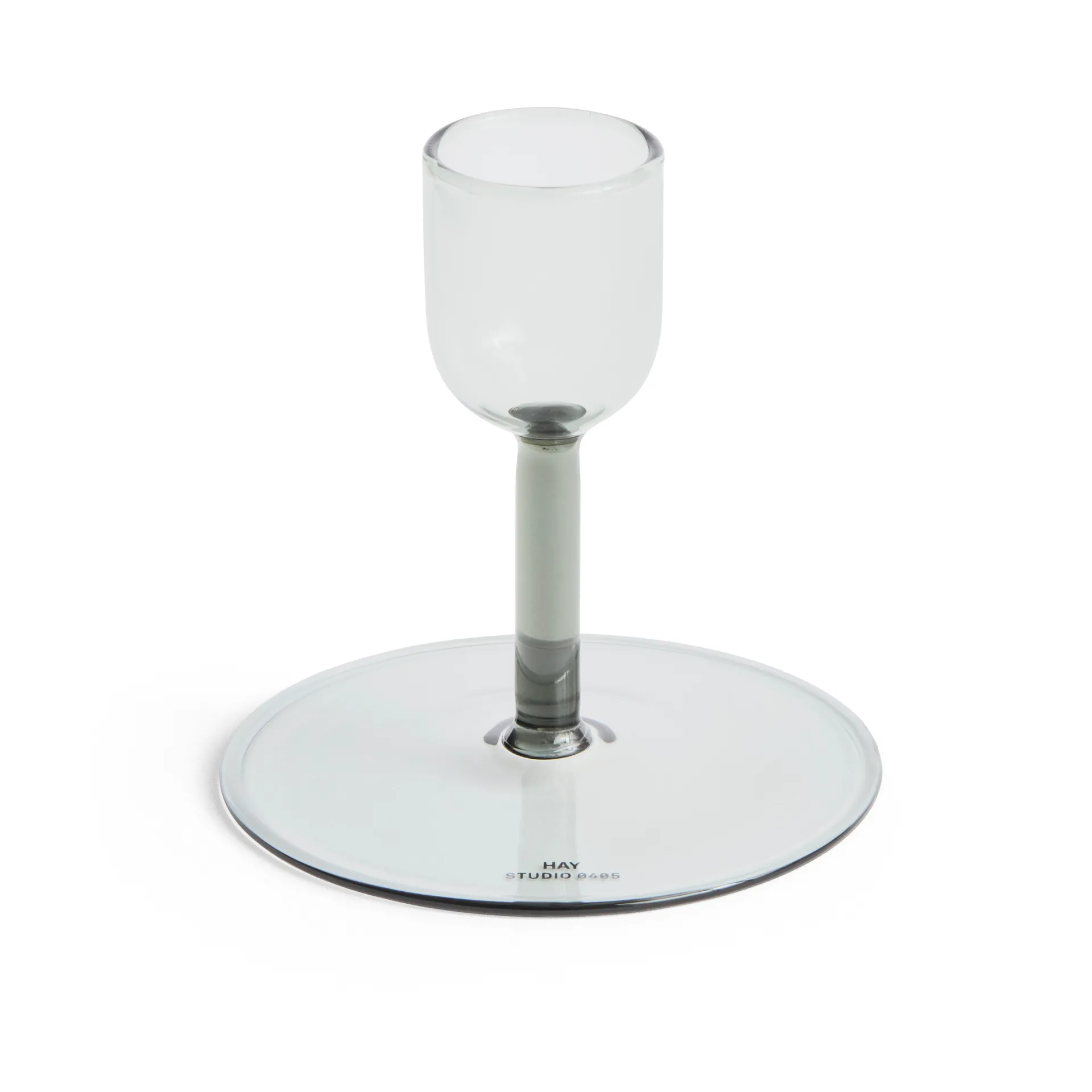 Tiny kandelaar straight, Grey HAY