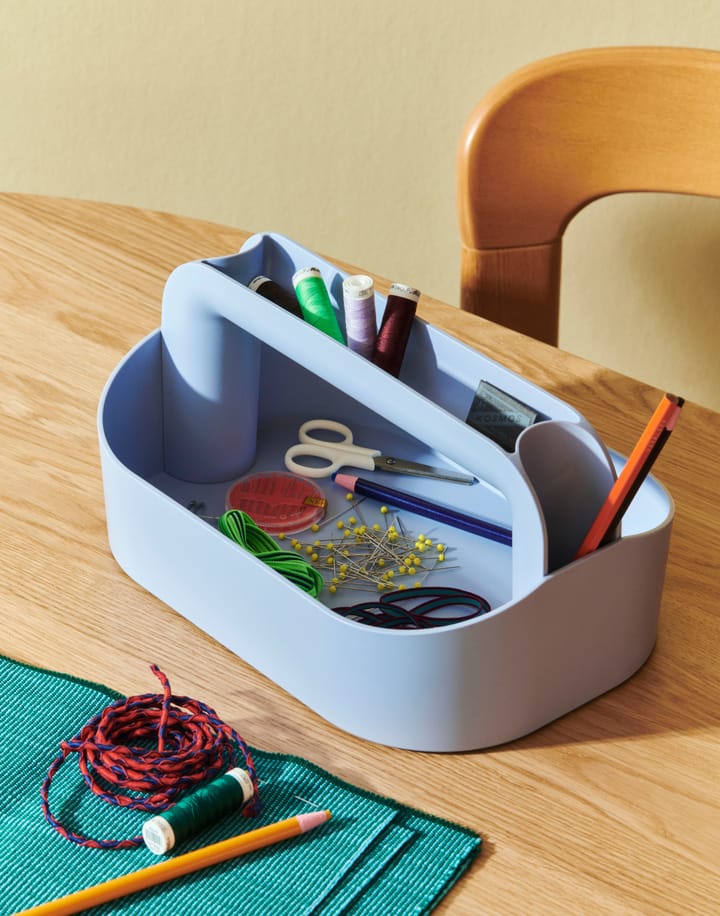 Tool Box recycled opbergdoos 21x30 cm, Lavender HAY
