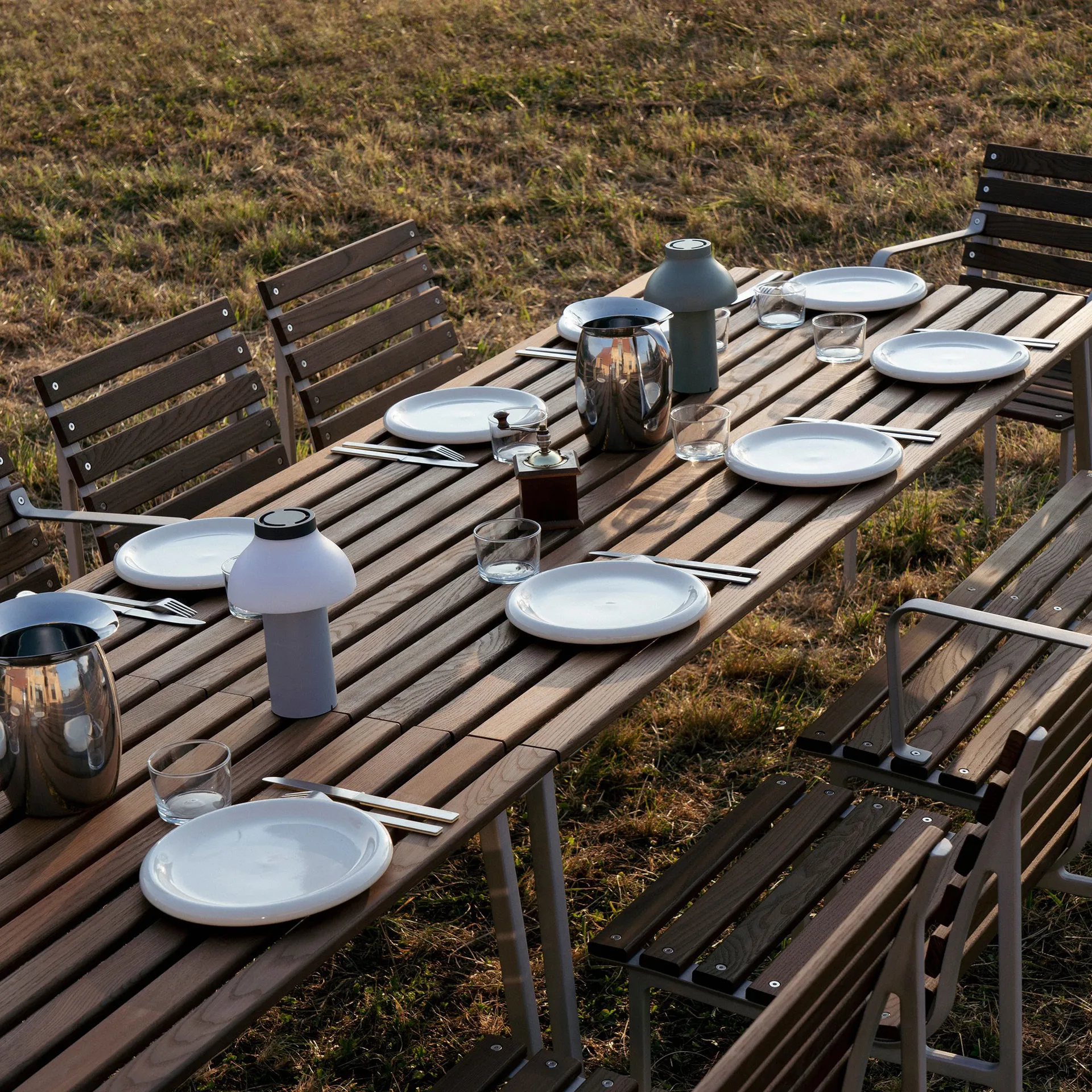 Traverse eettafel, Oiled ash, 190 cm HAY