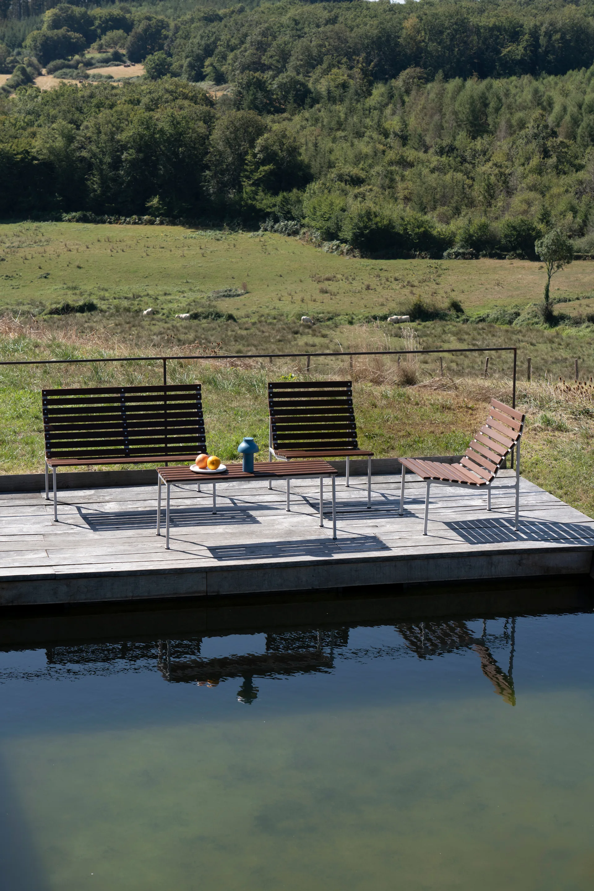 Traverse Lounge stoel, Oiled ash HAY