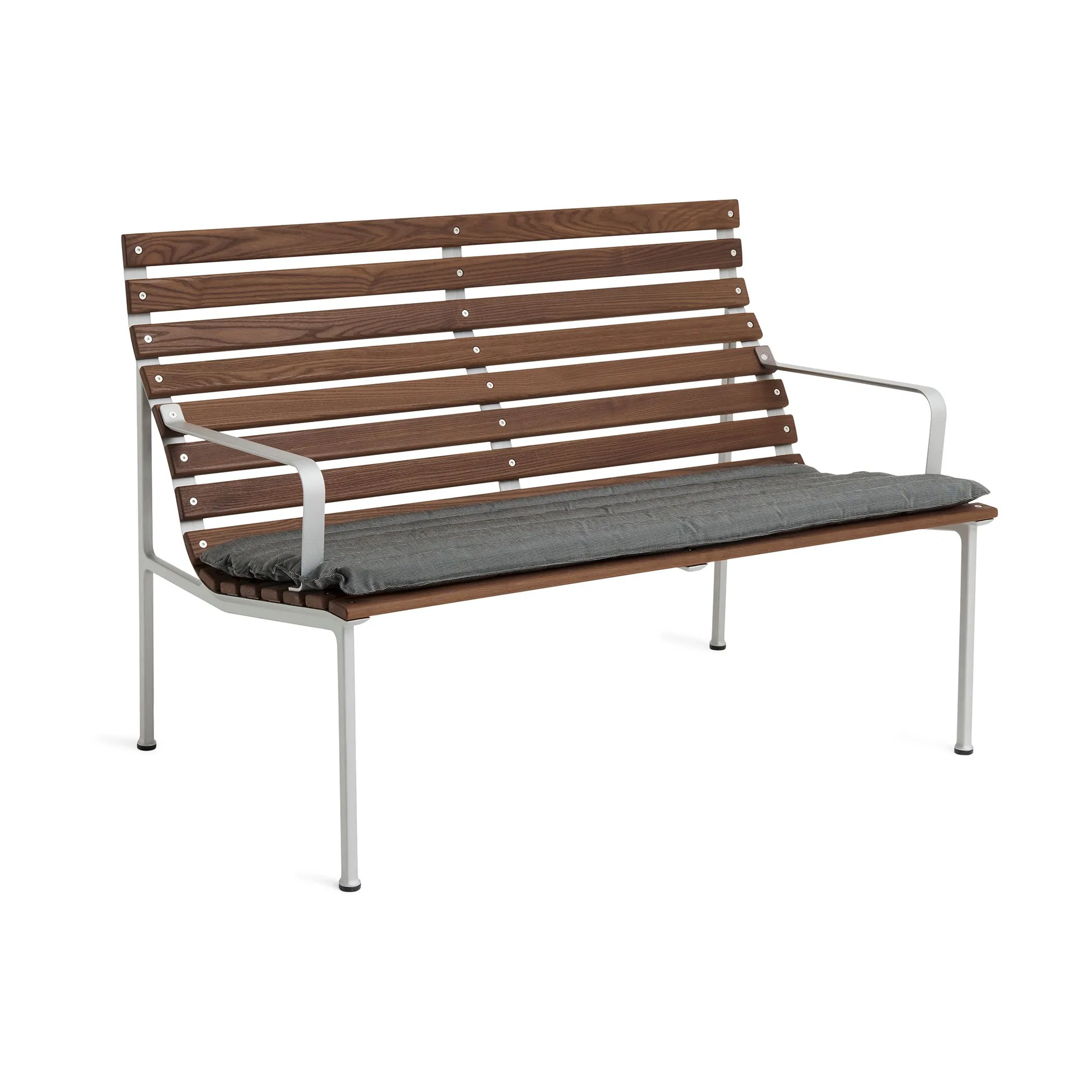 Traverse Quilted Lounge Bench bankkussen, Black pepper HAY