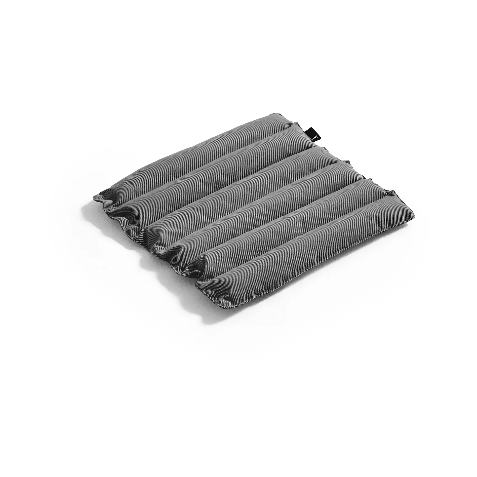 Traverse Quilted Stool zitkussen, Black pepper HAY