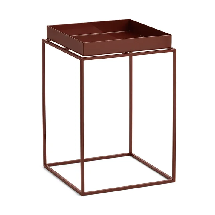 Tray Table medium bijzettafel - Chocolate, 30x30x44 cm - HAY