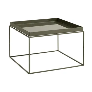Tray Table medium bijzettafel - Olive green, 60x60x39 cm - HAY