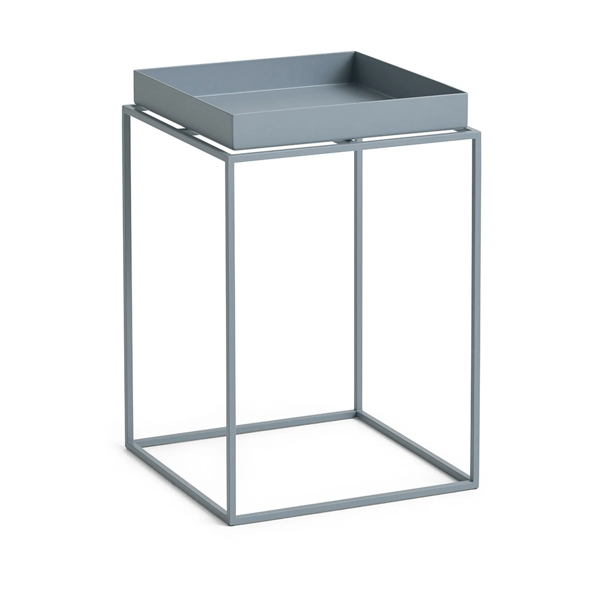 Tray Table medium bijzettafel, Pigeon blue, 30x30x44 cm HAY
