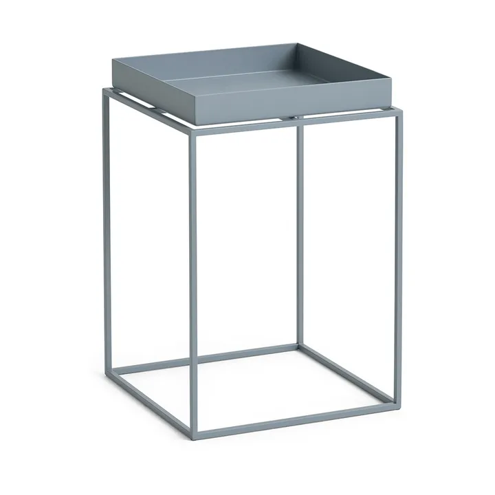 Tray Table medium bijzettafel - Pigeon blue, 30x30x44 cm - HAY