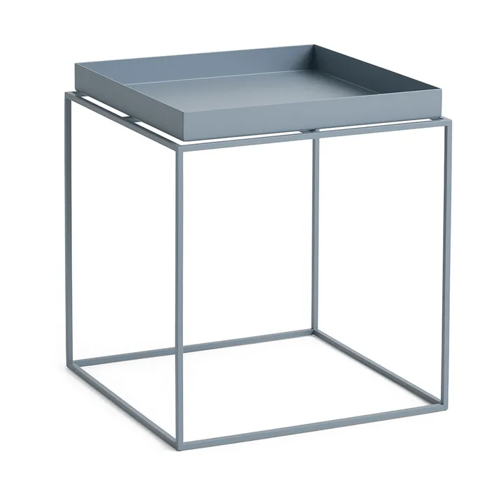 Tray Table medium bijzettafel - Pigeon blue, 40x40x44 cm - HAY