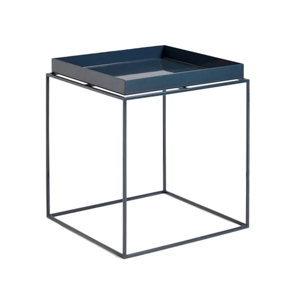 Tray Table salontafel, Deep blue, medium HAY