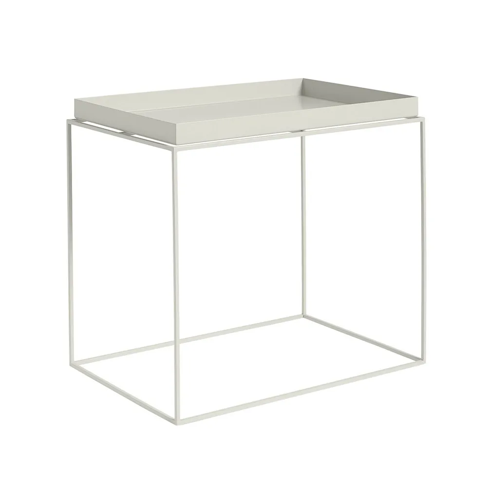 Tray Table salontafel, Warm grey, large HAY