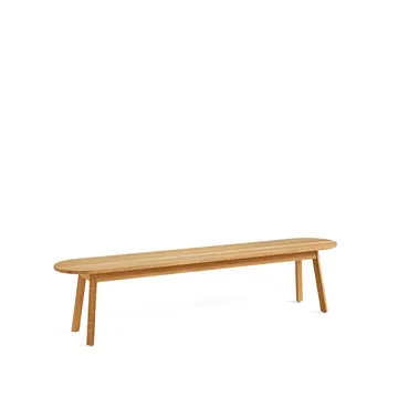 Triangle Leg bank - Geolied eiken, 200 cm - HAY