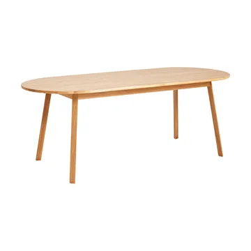 Triangle Leg eettafel - Geolied eiken, 200x85 cm - HAY