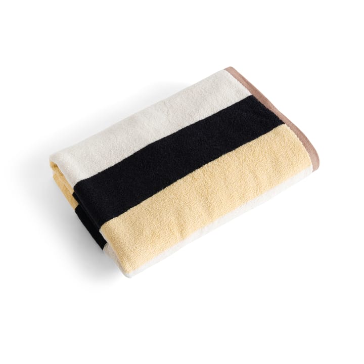 Trio handdoek 90x170 cm, Yellow HAY