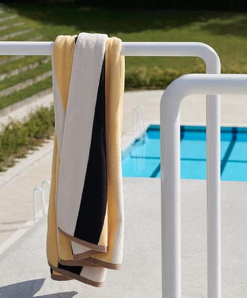 Trio handdoek 90x170 cm - Yellow - HAY