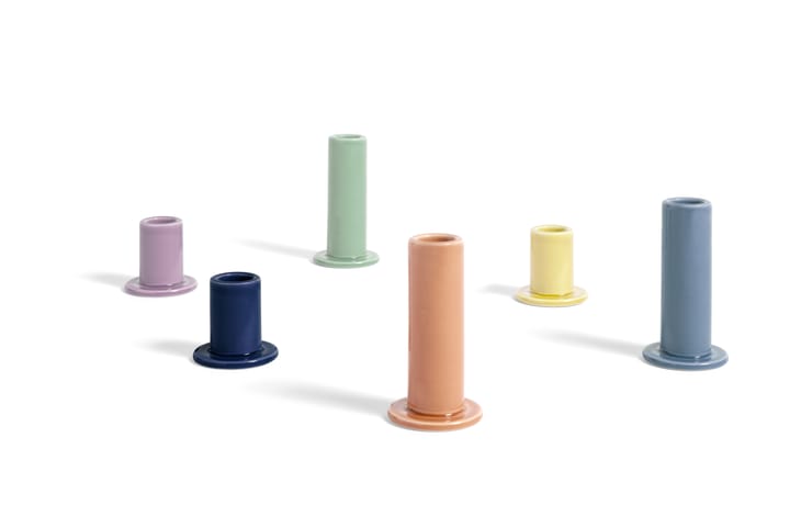 Tube kandelaar 10 cm, Mint HAY