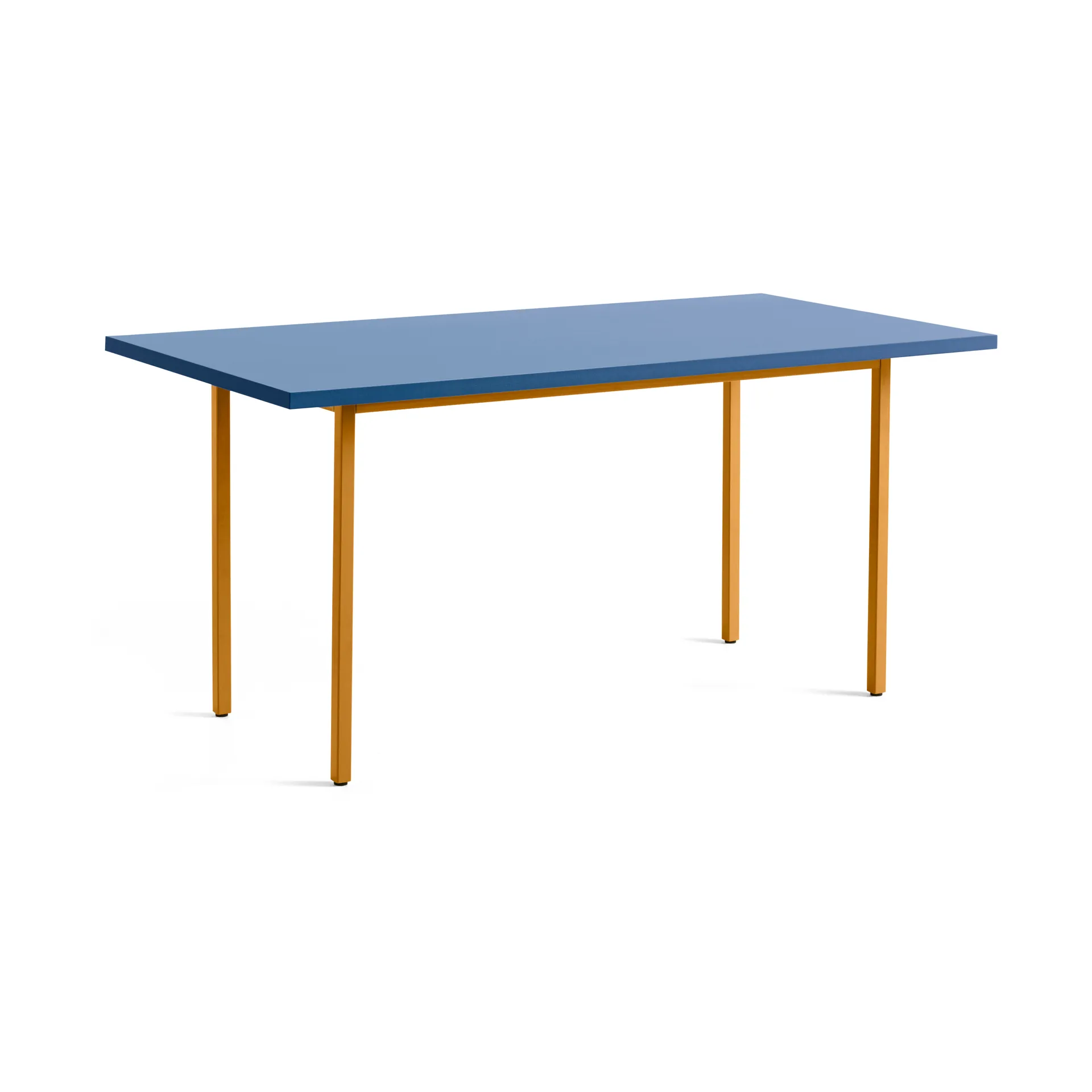 Two-Colour eettafel 82x160 cm, Ochre-blue HAY