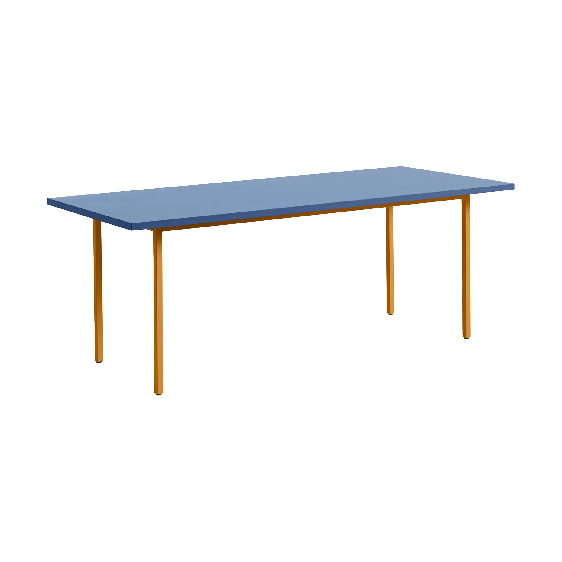 Two-Colour eettafel 90x200 cm, Ochre-blue HAY