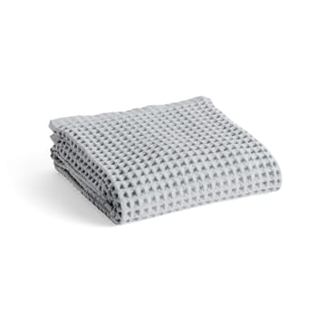 Waffle badhanddoek 70x140 cm - Grey - HAY
