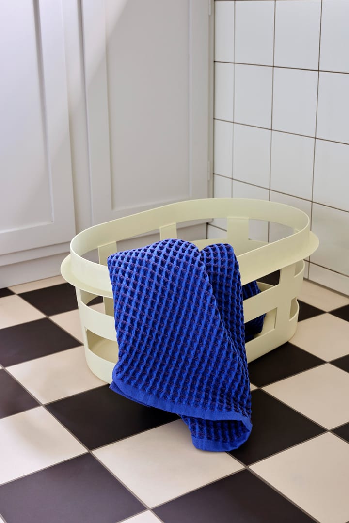 Waffle badhanddoek 70x140 cm, Vibrant blue HAY