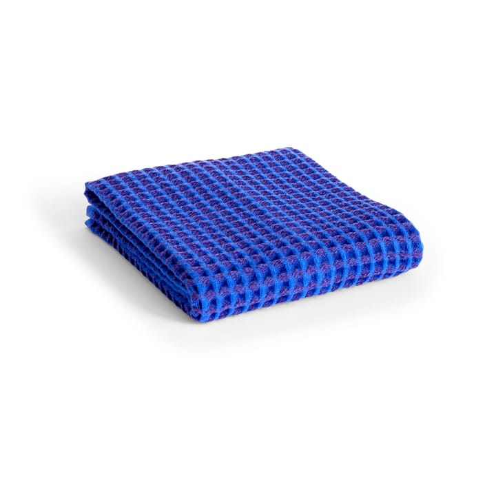 Waffle handdoek 50x100 cm, Vibrant blue HAY