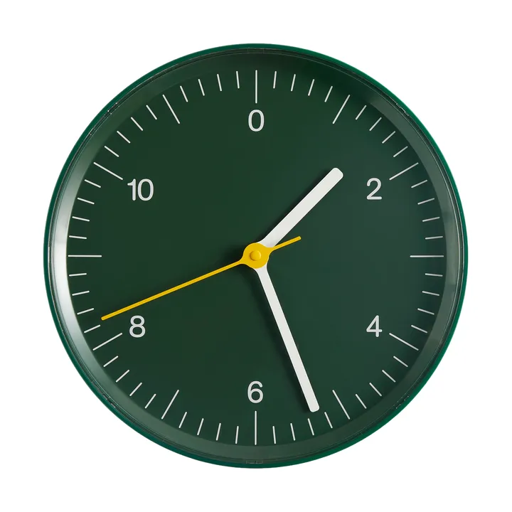 Wall Clock wandklok Ø26,5 cm - Green - HAY