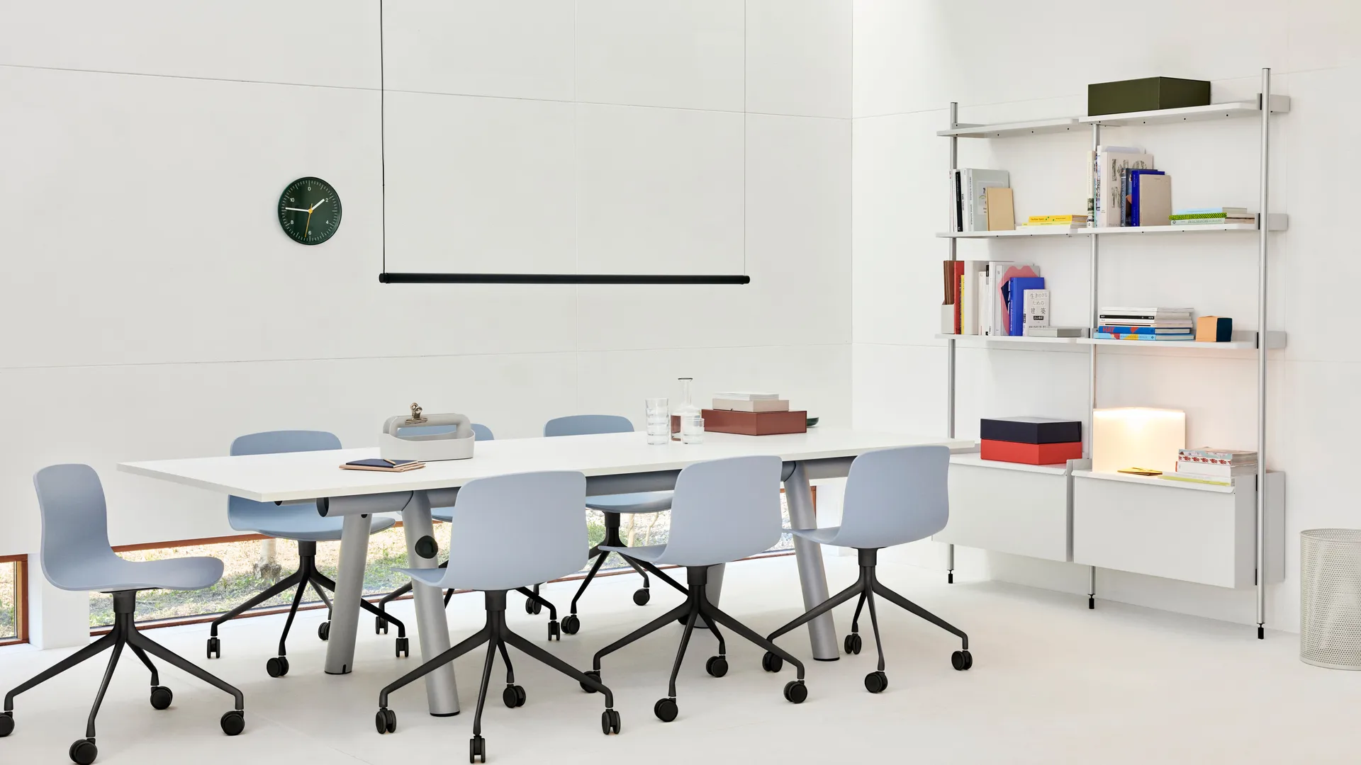 Wall Clock wandklok Ø26,5 cm, Green HAY