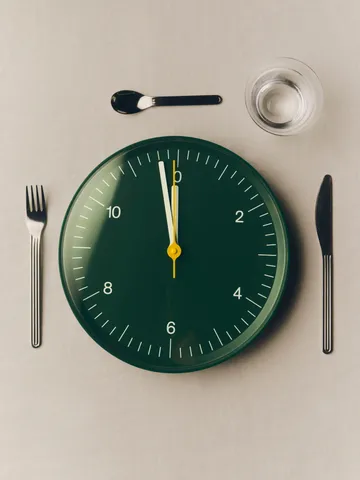 Wall Clock wandklok Ø26,5 cm - Green - HAY