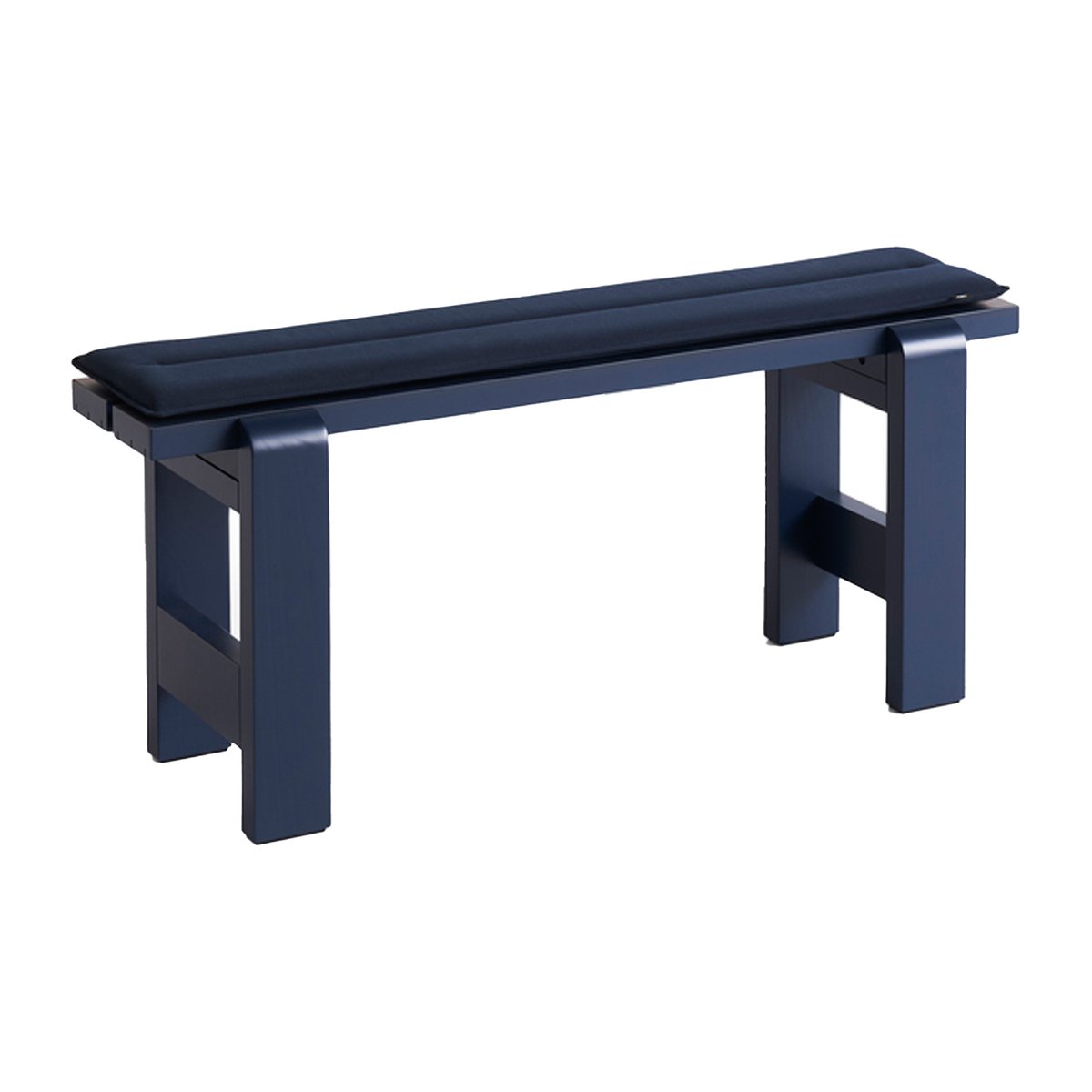 HAY Weekday bank 111x23 cm gelakt sparrenhout Steel blue
