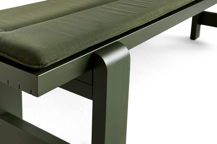 Weekday bank 190x32 cm gelakt sparrenhout, Olive HAY