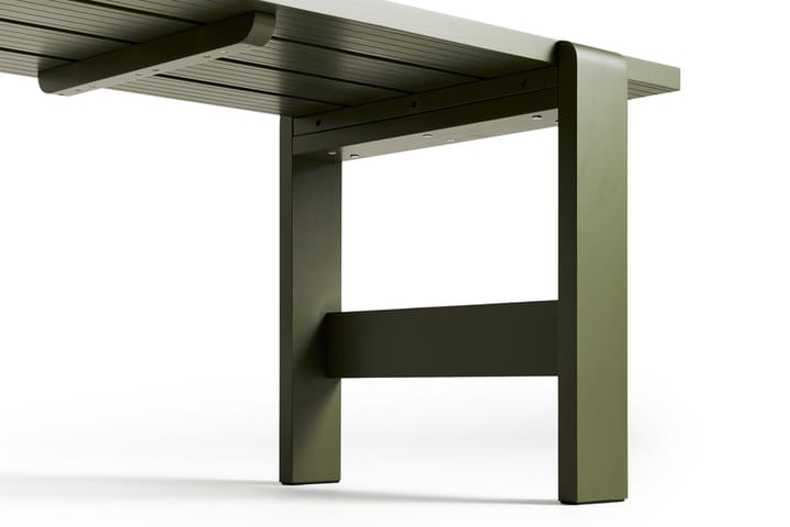 Weekday tafel 180x66 cm gelakt sparrenhout, Olive HAY