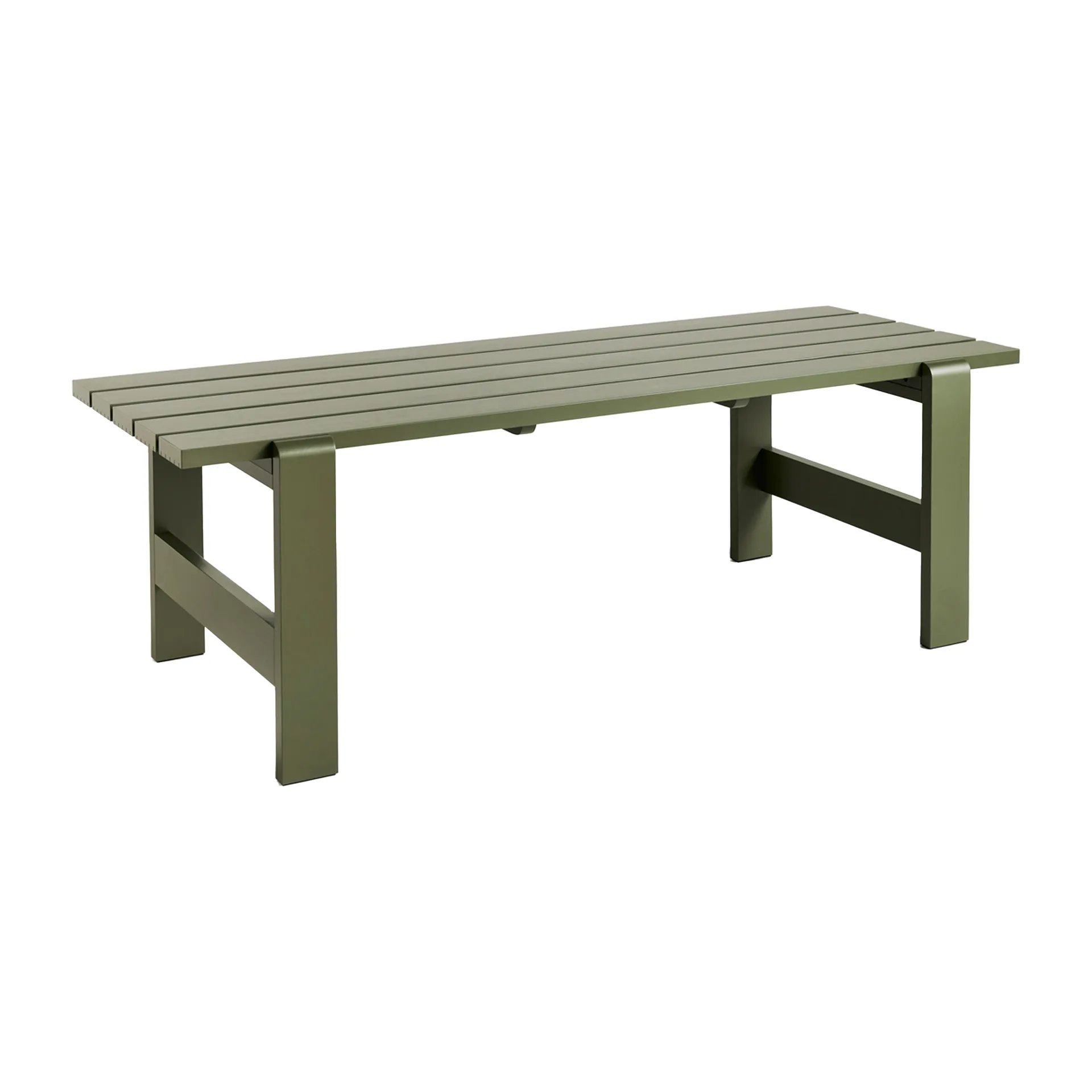 Weekday tafel 230x83 cm gelakt sparrenhout, Olive HAY