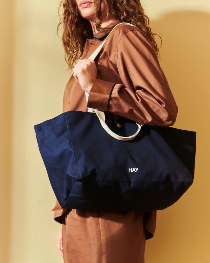 Weekend Bag No 2 tas S 26x56 cm, Midnight blue HAY