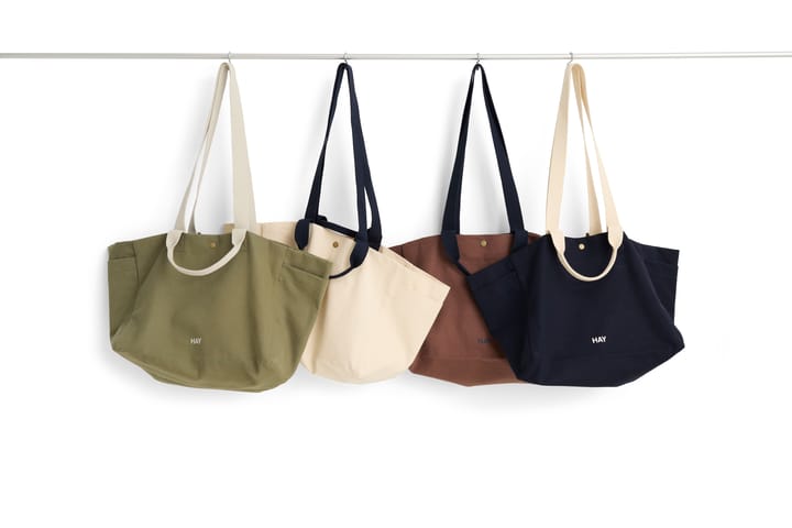Weekend Bag No 2 tas S 26x56 cm, Natural HAY
