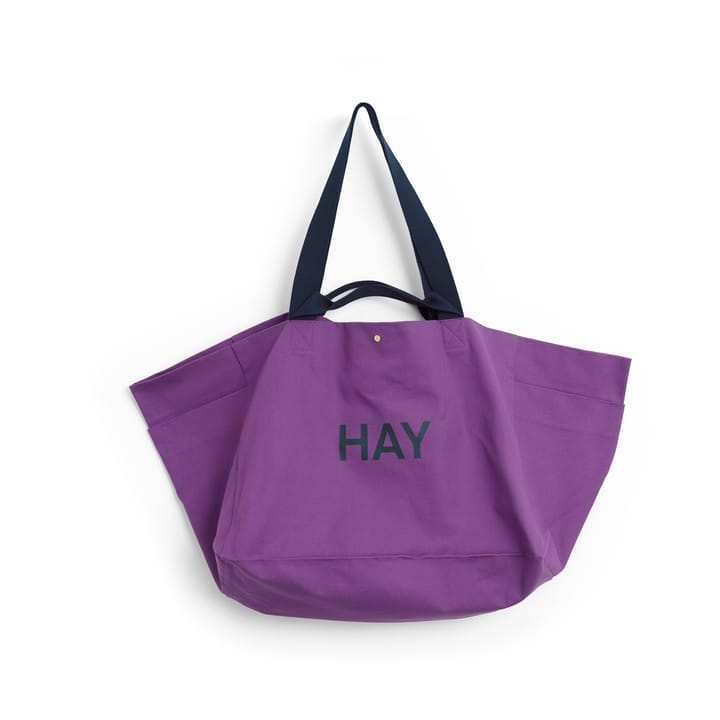Weekend Bag Organic tas L - Purple - HAY