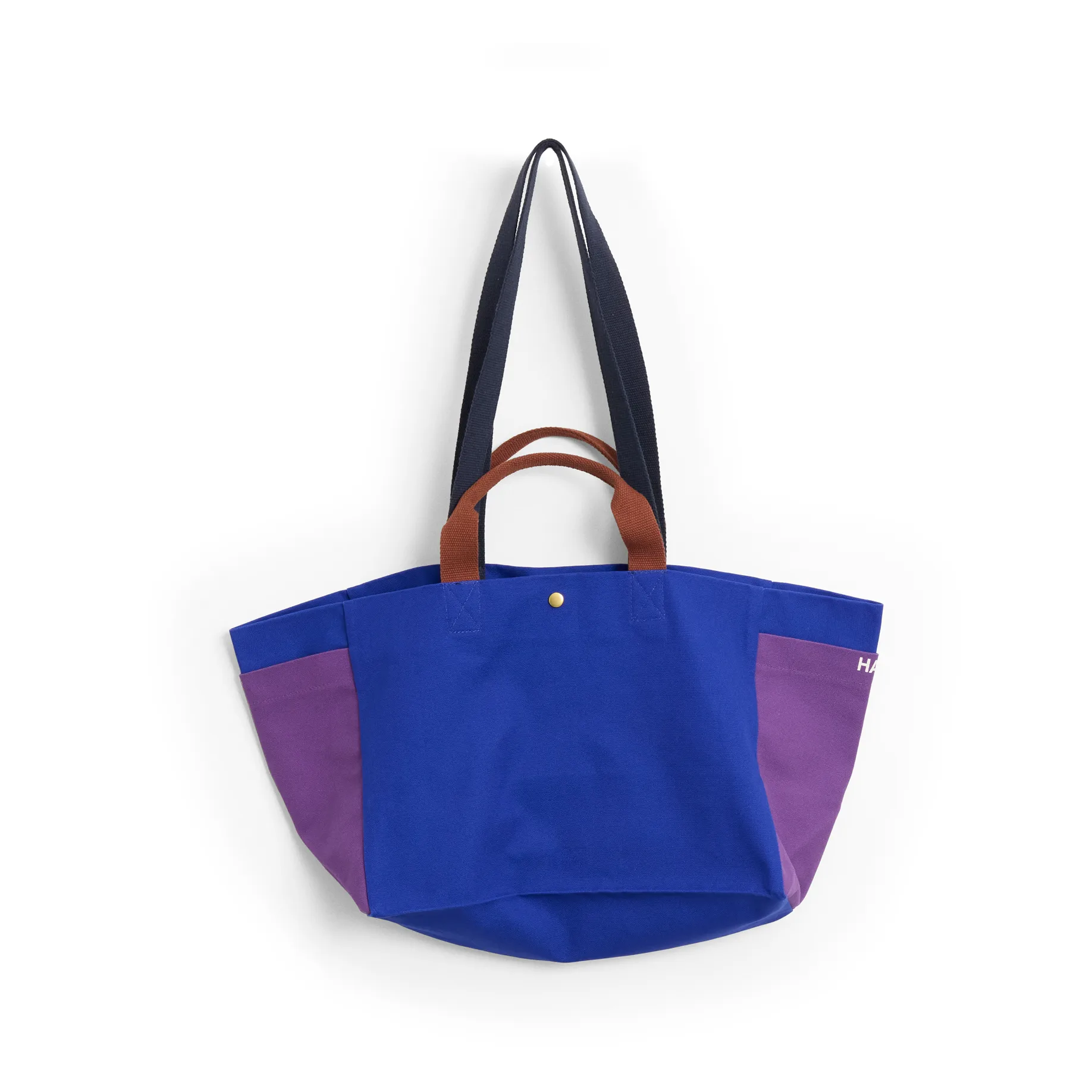 Weekend Bag Organic tas S, Electric blue multi HAY