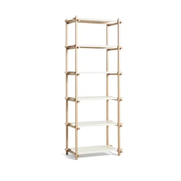 Woody Column plank - Eiken-almond white, hoog - HAY