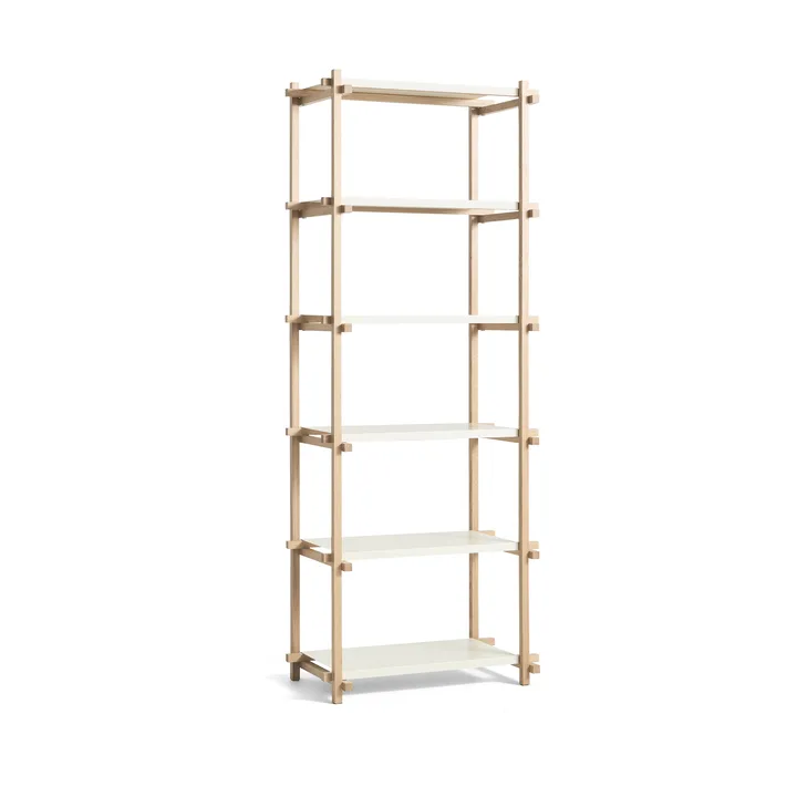 Woody Column plank - Eiken-almond white, hoog - HAY