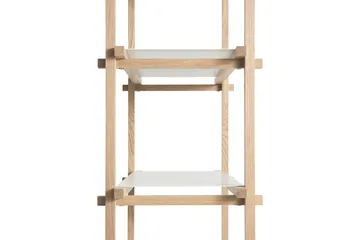 Woody Column plank - Eiken-almond white, hoog - HAY