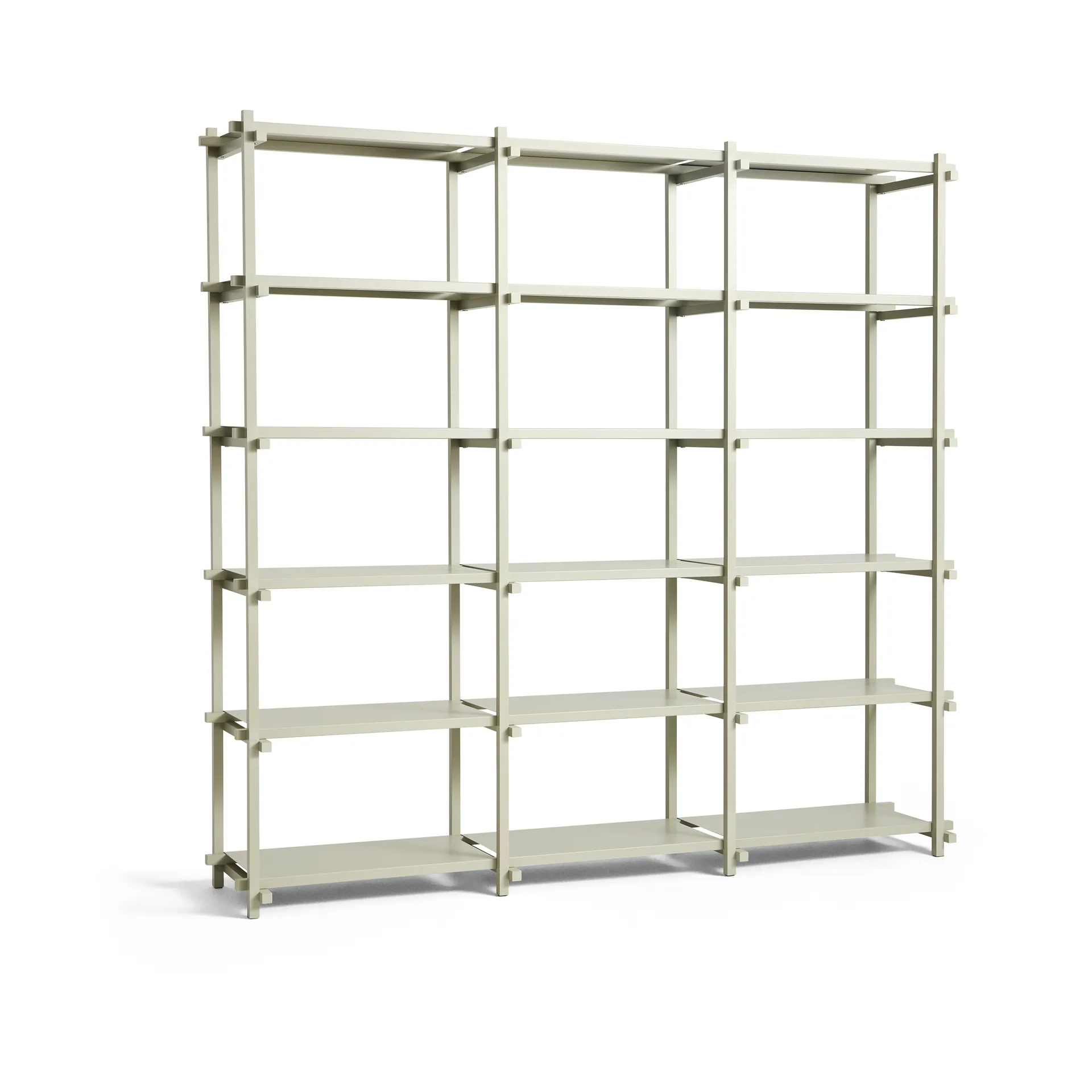 HAY Woody plank Beuken-y grey, hoog | Scandinavisch Interieur | Planken & planksystemen | Grijs