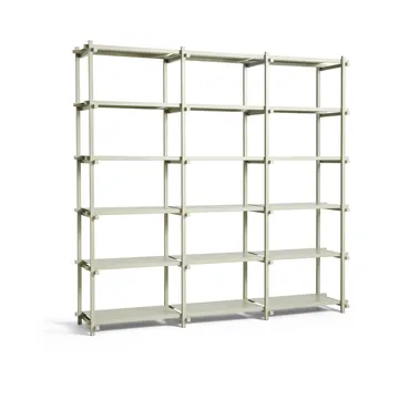 Woody plank - Beuken-smokey grey, hoog - HAY