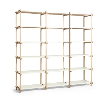 Woody plank - Eiken-almond white, hoog - HAY
