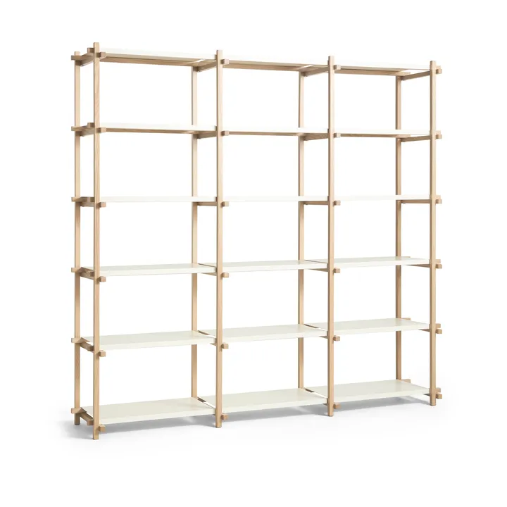 Woody plank - Eiken-almond white, hoog - HAY