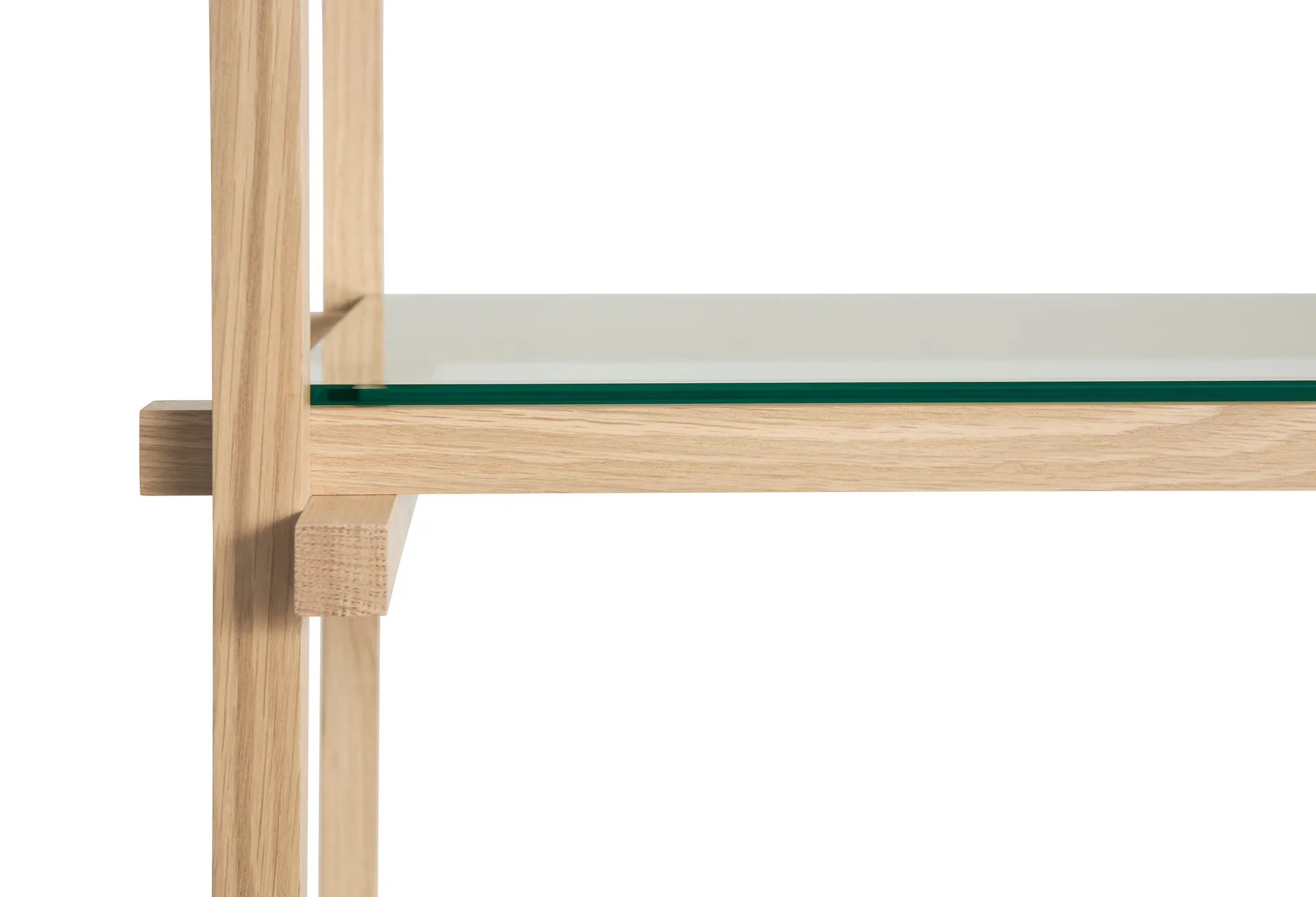 Woody plank, Eiken-helder glas, laag HAY