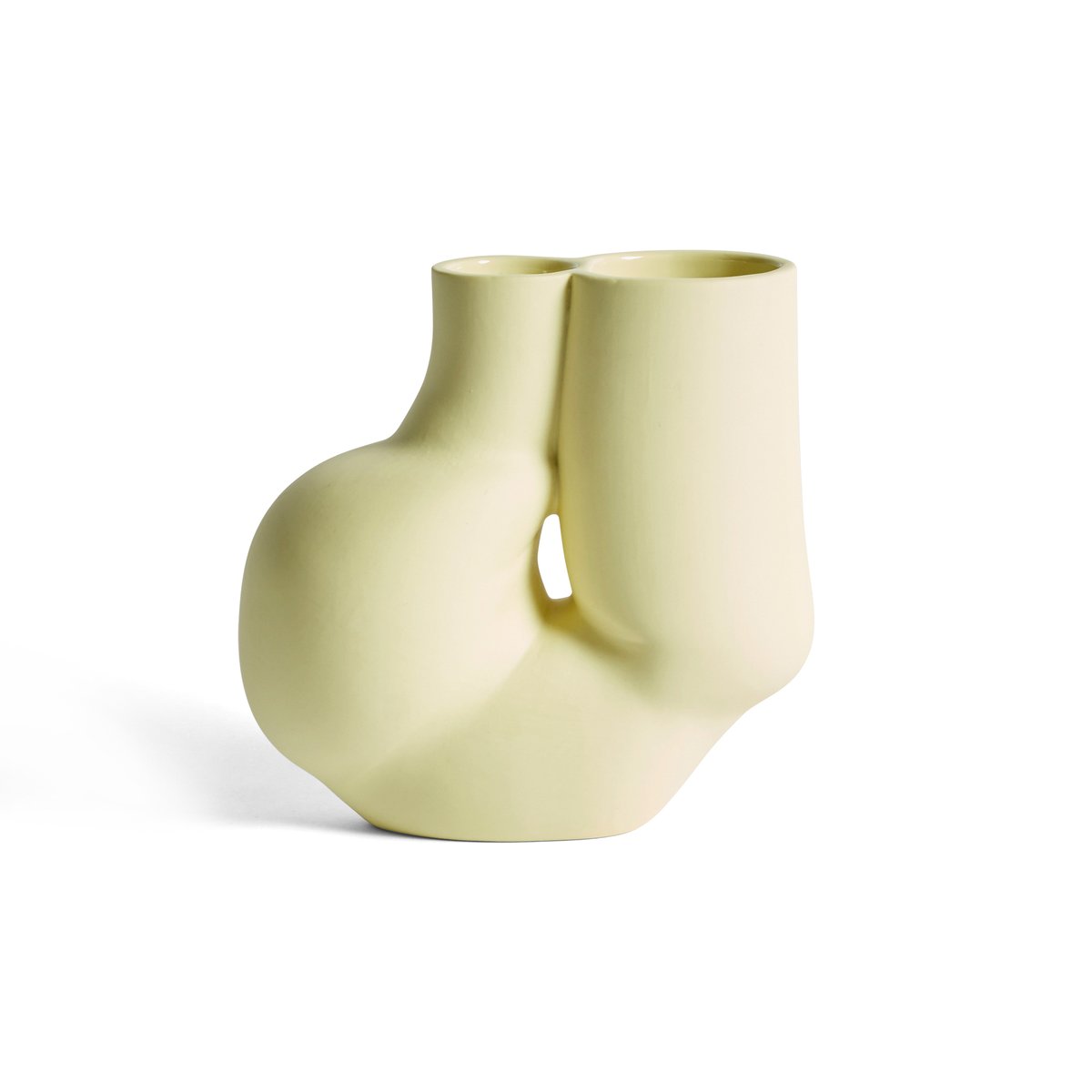HAY W&S Chubby vaas Soft yellow | Scandinavisch Interieur | Kandelaars | Geel