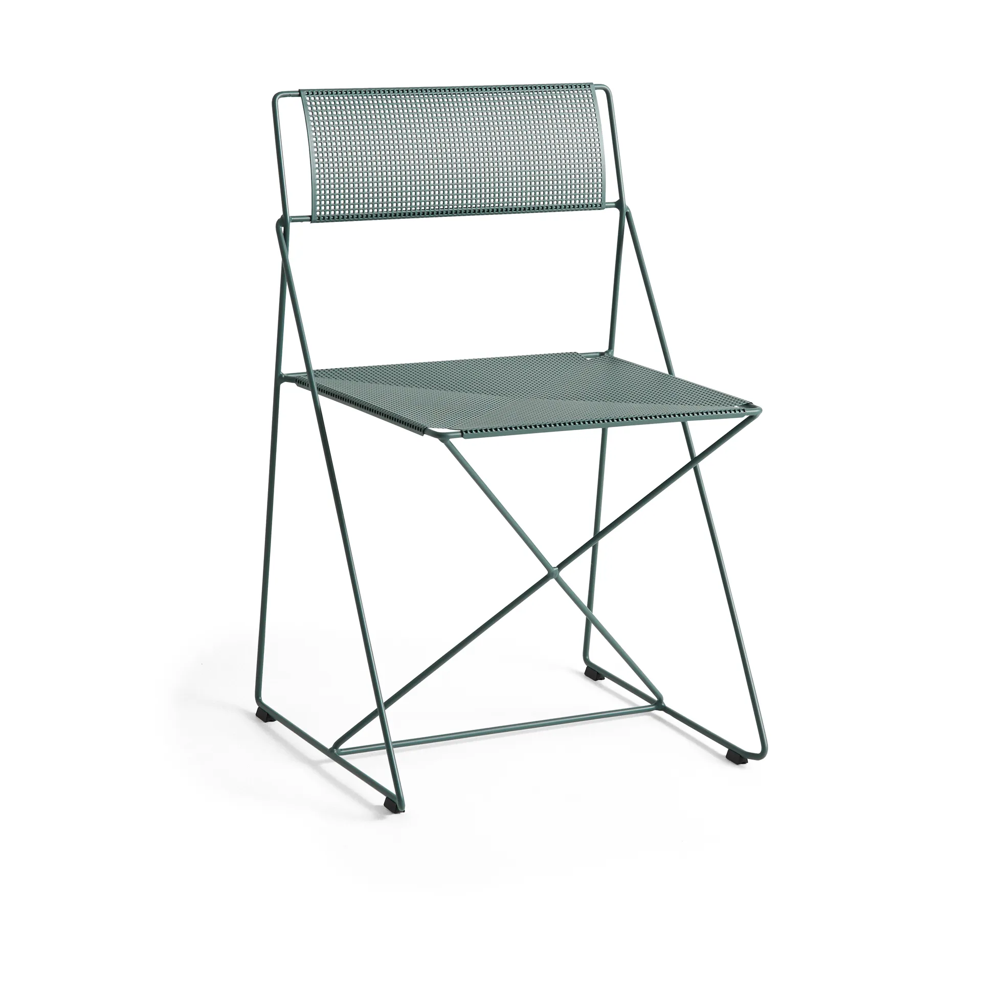 HAY X-Line Indoor Outdoor stoel Moss | Scandinavisch Interieur | Tuinstoelen | Groen