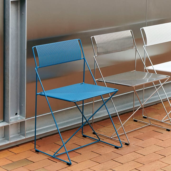 X-Line Indoor Outdoor stoel, Powder blue HAY