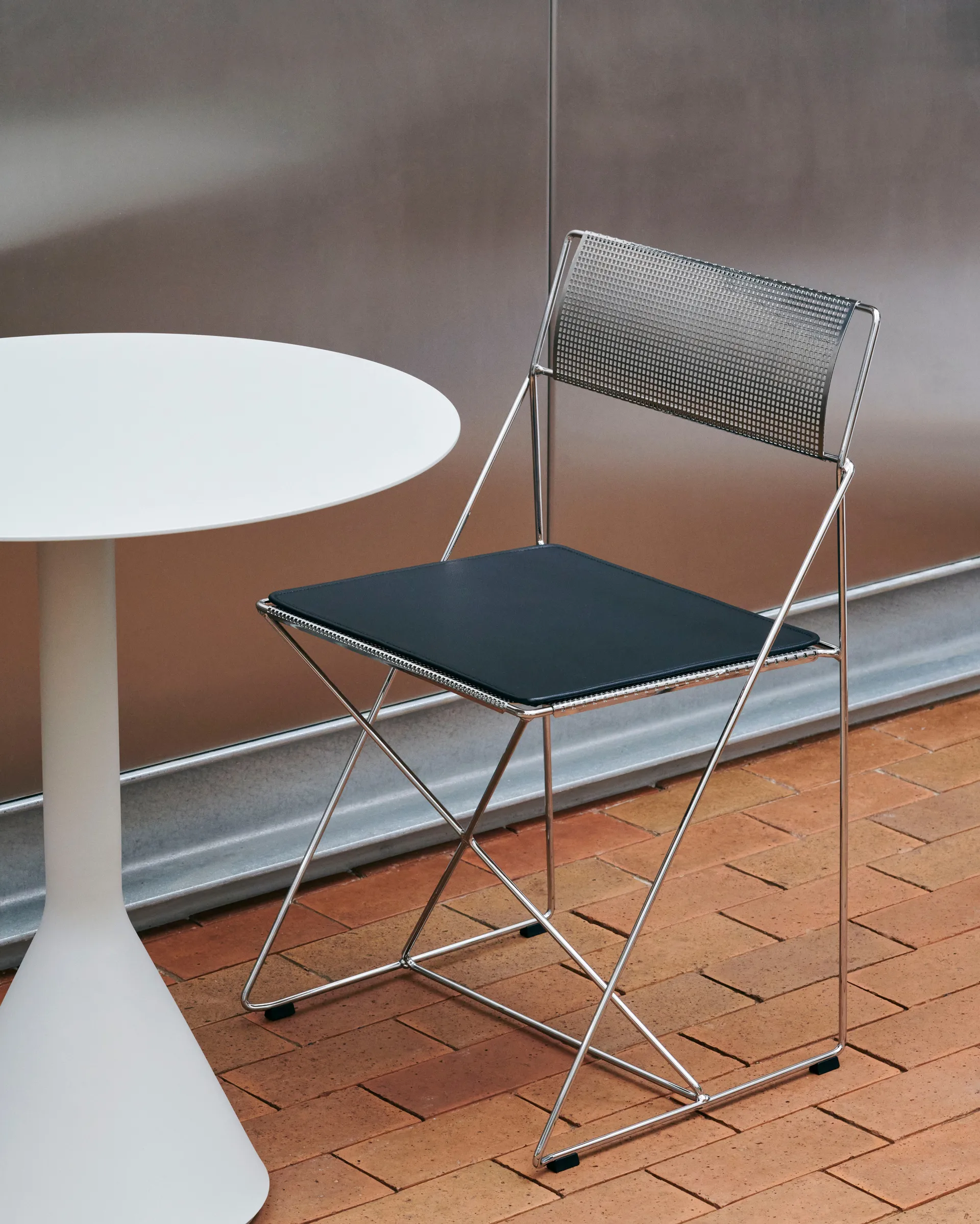 X-Line Indoor stoel, Chromed HAY