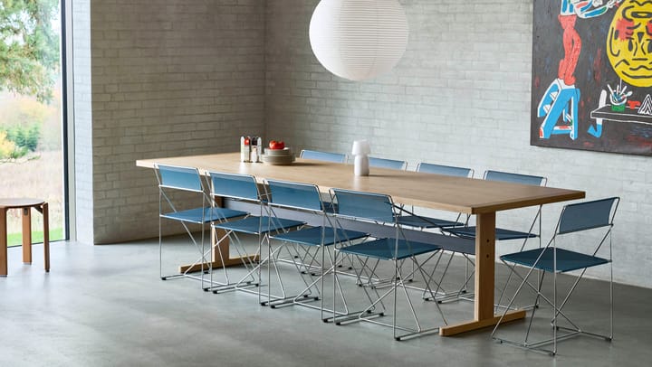 X-Line Indoor stoel, Powder blue HAY