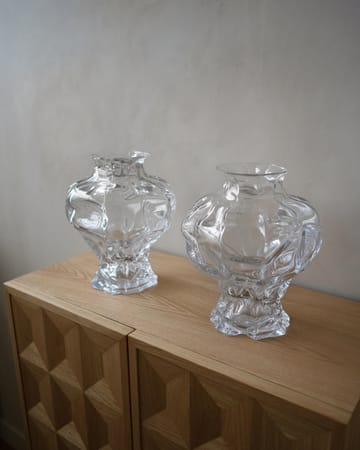 Ammoniet vaas 30 cm - Clear - Hein Studio